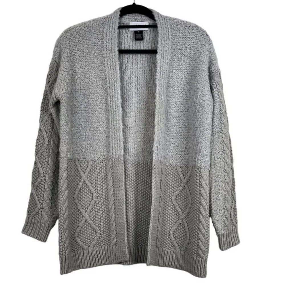 Peck & Peck Open Knit Cardigan Size M